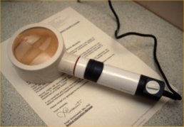 electric magnifier close up
