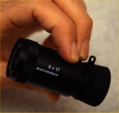 a monocular magnifier