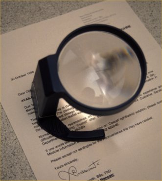 small stand magnifier