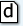 d